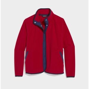 NWT vineyard vines Harbor Women’s Fleece Jacket Sz Medium